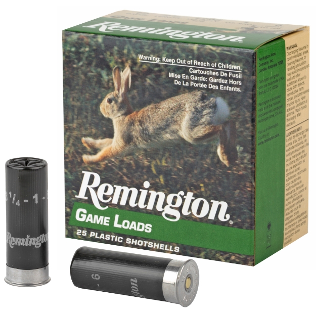 Picture of Remington Game Load - 12 Gauge - 2.75" - #6 - 3.25 Dr - 1 oz. - 25 Round Box 20028