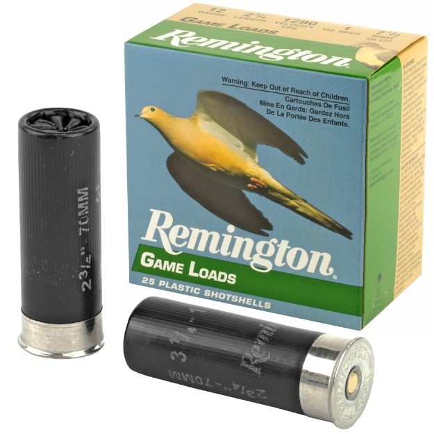 Picture of Remington Game Load - 12 Gauge - 2.75" - #7.5 - 3.25 Dr - 1 oz. - 25 Round Box 20030