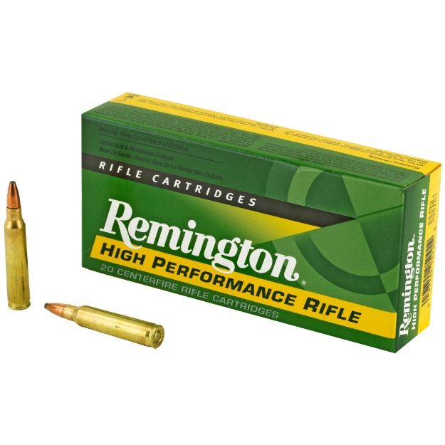 Picture of Remington High Performance - 223 Remington - 55 Grain - Pointed Soft Point - 20 Round Box 28399