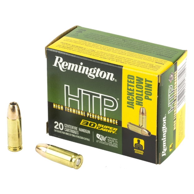 Picture of Remington High Terminal Performance - 30 Super Carry - 100 Grain - Jacketed Hollow Point - 20 Round Box R20019