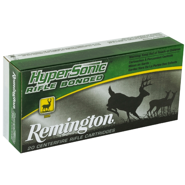 Picture of Remington Hypersonic - 243 Winchester - 100 Grain - Ultra Bonded Pointed Soft Point - 20 Round Box 28923