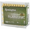 Picture of Remington Subsonic - 22 LR - 40 Grain - Copper Plated Hollow Point - 100 Round Box 21137