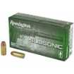Picture of Remington Subsonic - 45 ACP - 230 Grain - Flat Nose Enclosed Bullet - 50 Round Box 28428