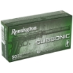 Picture of Remington Subsonic - 45 ACP - 230 Grain - Flat Nose Enclosed Bullet - 50 Round Box 28428