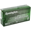 Picture of Remington Subsonic - 9MM - 147 Grain - Flat Nose Enclosed Bullet - 50 Round Box 28435
