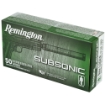 Picture of Remington Subsonic - 9MM - 147 Grain - Flat Nose Enclosed Bullet - 50 Round Box 28435