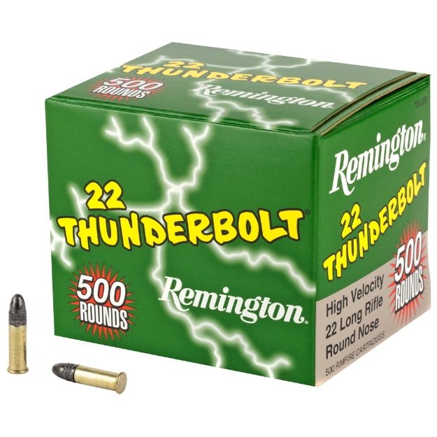 Picture of Remington Thunderbolt - 22LR - 40 Grain - Round Nose Hi-Velocity - 500 Rounds 21241
