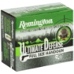 Picture of Remington Ultimate Defense - 40 S&W - 165 Grain - Brass Jacketed Hollow Point - 20 Round Box 28957
