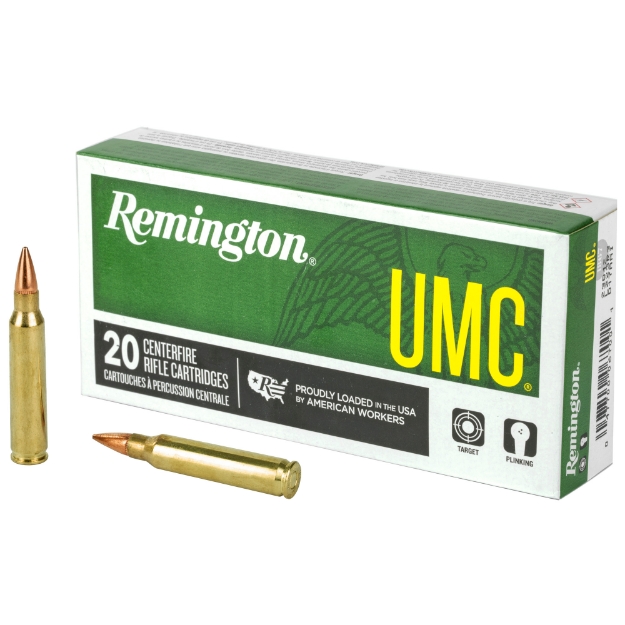 Picture of Remington UMC - 223 Remington - 50 Grain - Hollow Point - 20 Round Box R23812