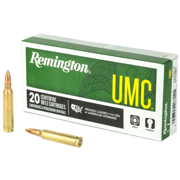Picture of Remington UMC - 223 Remington - 55 Grain - Full Metal Jacket - 20 Round Box 23711