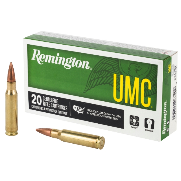 Picture of Remington UMC - 308 Winchester - 150 Grain - Full Metal Jacket - 20 Round Box 23715