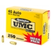 Picture of Remington UMC - 45 ACP - 230 Grain - Full Metal Jacket - Mega Pack - 250 Rounds 23781
