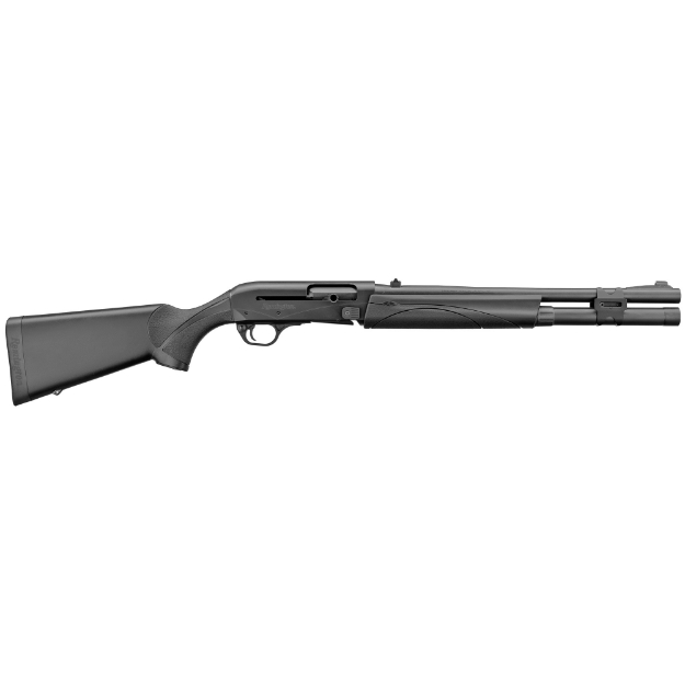 Picture of Remington V3 Tactical - Semi-automatic - 12 Gauge - 3" Chamber - 18.5" Barrel - Black Oxide Finish - RemChoke - Synthetic Stock - XS Low Profile Rifle Sight - 6 Rounds - Right Hand R83441