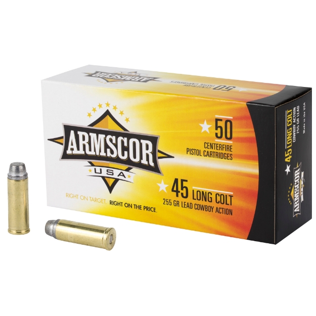 Picture of Armscor 45LC - 255 Grain - Lead - 50 Round Box FAC45LC-1N