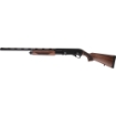 Picture of Armscor AG26 Pump Shotgun - 12 Gauge - 3" Chamber - 26" Barrel - Walnut Stock - Matte Finish - Black - Fiber Optic Front Sight - Push Button Safety - 5 Rounds - Includes 3 Chokes- IC - M - F PA12H26-WD