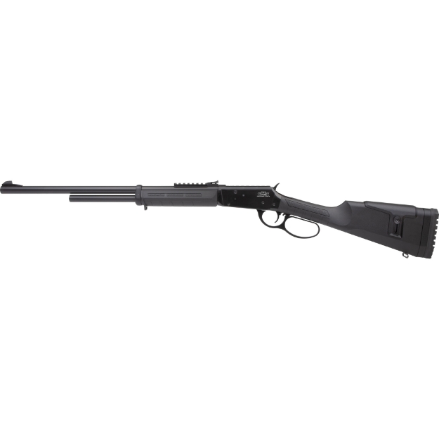 Picture of Armscor AGLA410 - Lever Action Shotgun - 410 Bore - 2.5" Chamber - 20" Barrel - Synthetic Stock - Matte Finish - Black - Rifle Sights - 5 Rounds AGLA410