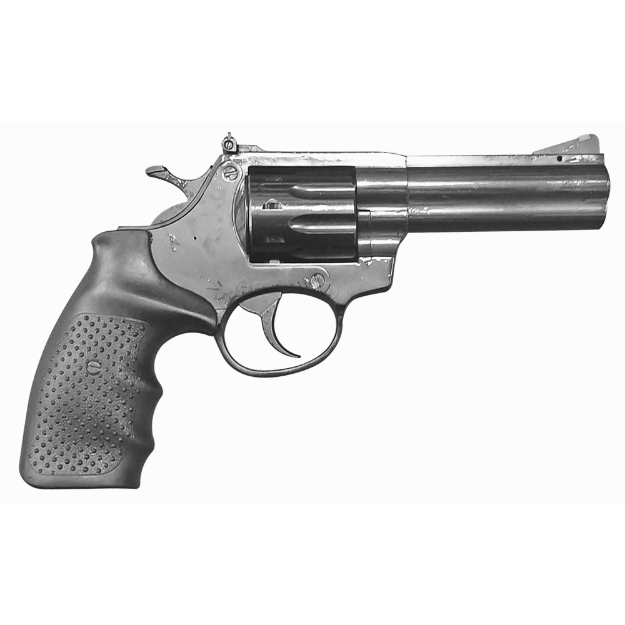 Picture of Armscor AL22 Blued - Revolver - Double Action/Single Action - Medium Frame - 22LR - 4" Barrel - Steel - Blued Finish - Rubber Grips - Adjustable Rear Sight - 9 Rounds AL22B