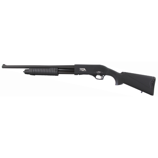 Picture of Armscor Meriva Pump Shotgun - 12 Gauge - 3" Chamber - 18.5" Barrel - Parkerized Finish - Black - Rifled Sight - 5 Rounds CR-103