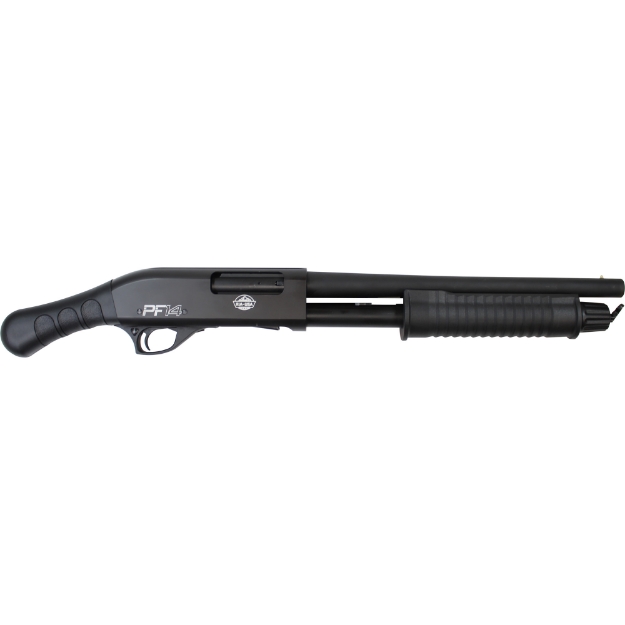 Picture of Armscor PF14 - Pump Action - 12 Gauge - 3" Chamber - 14" Barrel - "F" Pistol Grip - 5 Rounds - Black - 26.1" Overall Length PF14