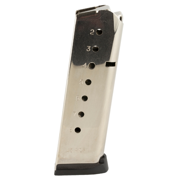 Picture of Armscor Pistol Magazine - 45ACP - 8 Rounds - Fits 1911 Pistols - Steel - Nickel Finish - Silver 54170