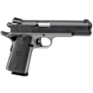 Picture of Armscor Rock Standard FS 2-Tone - 1911 - Semi-automatic - Metal Frame Pistol - Full Size - 45ACP - 5" Barrel - Steel - Two-Tone Finish - Black and Silver - Rubber Grips - Fixed Sights - 8 Rounds - 1 Magazine 51447