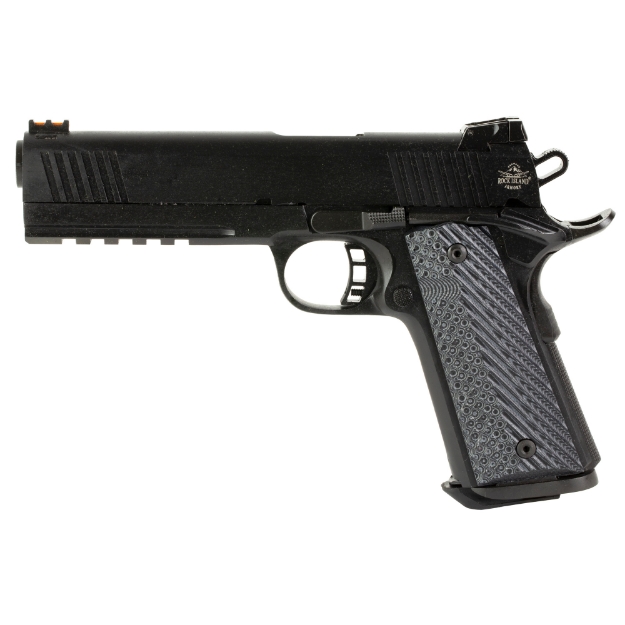 Picture of Armscor Tac Ultra - 1911 - Semi-automatic - Metal Frame Pistol - Full Size - 10MM - 5" Barrel - Parkerized Finish - Black - G10 - Adjustable Sights - Ambidextrous Safety - 8 Rounds - 1 Mag 51914