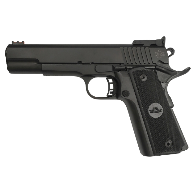 Picture of Armscor TCM Standard FS 22TCM - 1911 - Semi-automatic - Metal Frame Pistol - Full Size - 22TCM - 5" Barrel - Steel - Armor Lube PECVD Finish - Black - Polymer Grips - Fiber Optic Front/Adjustable Rear Sight - 17 Rounds - 2 Magazines 56879