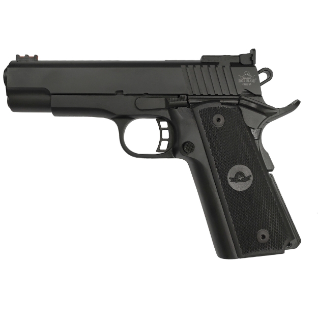 Picture of Armscor TCM Standard MS 22TCM - 1911 - Semi-automatic - Metal Frame Pistol - Commander Size - 22TCM - 4.3" Barrel - Steel - Armor Lube PECVD Finish - Black - Polymer Grips - Fiber Optic Front/Adjustable Rear Sight - 17 Rounds - 2 Magazines 56878