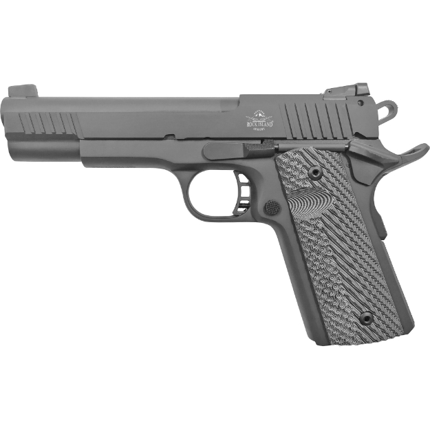 Picture of Armscor XT 22 Magnum Target - 1911 - Semi-automatic - Metal Frame Pistol - Full Size - 22 WMR - 5" Barrel - Steel - Parkerized Finish - Black - G10 Grips - Adjustable Sights - 14 Rounds - 1 Magazine 56789