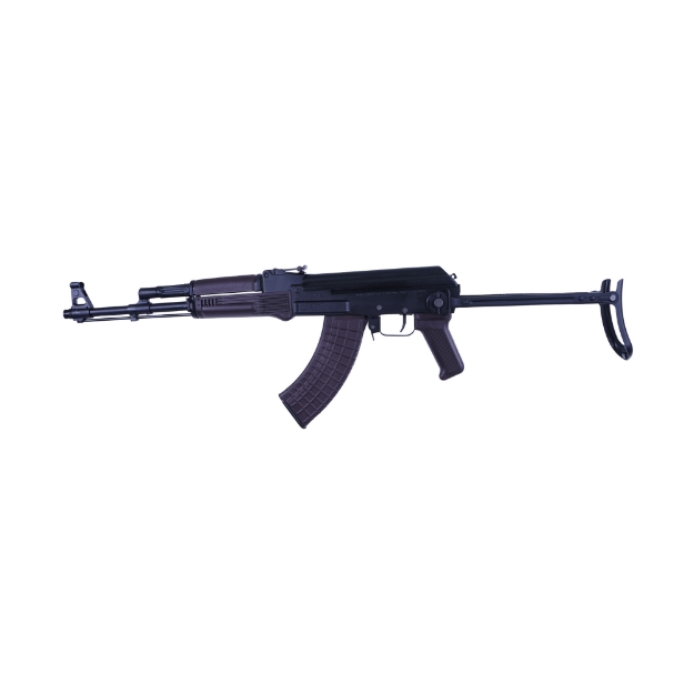 Picture of Arsenal - Inc. SAM7UF-85 - Semi-automatic Rifle - AK - 762X39 - 16.3" Hammer Forged Barrel - Milled Receiver - Anodized Finish - Black - Underfolding Stock - Plum Furniture - FIME Group FM-922EUS Enhanced 2-Stage Trigger - Adjustable Iron Sights - 30 Rounds - 1 Magazine - Incudes Cleaning Kit - Oil Bottle - Sling - Premium Storage Box with Hard Foam Inserts SAM7UF-85PM