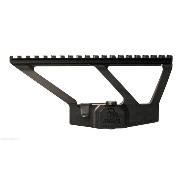 Picture of Arsenal - Inc. Scope Mount - Fits AK - 7.625 Picatinny Rail - Low Profile - One-piece - Quick Release - Black SM-13