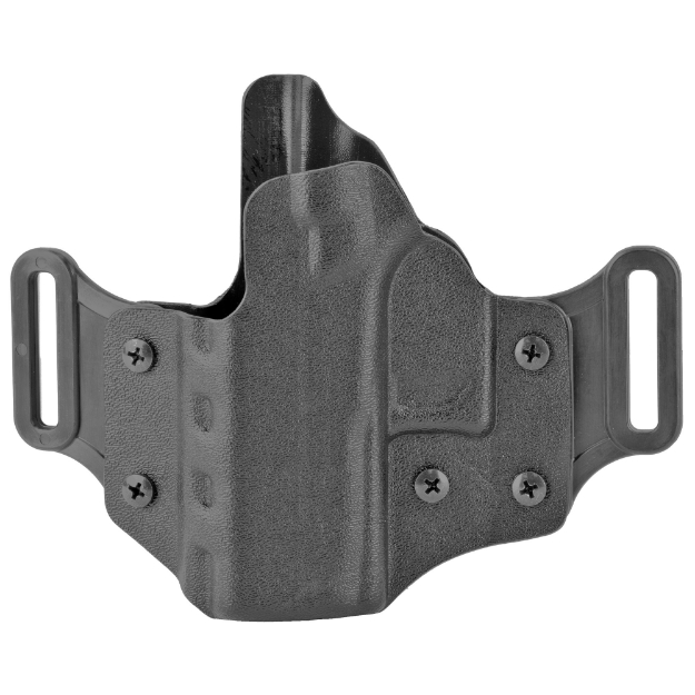 Picture of DeSantis Gunhide #195 - Veiled Partner OWB Belt Holster - Fits Glock 43 - 43X - 43X MOS - With or Without Red Dot Sight - Left Hand - Black 195KB3TZ0