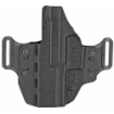 Picture of DeSantis Gunhide #195 - Veiled Partner OWB Belt Holster - Fits Sig P320C and P250C With or Without Romeo1 Reflex Sight - Right Hand - Black 195KA8HZ0