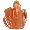 Picture of DeSantis Gunhide 001 - Thumb Break Scabbard - Belt Holster - 2 Belt Slots - No Tension Screw - Fits 2" S&W K Frame 10 - 12 - 13 - 15 - 19 - 66 - 67 - Taurus 617 - 817 - 450 - Right Hand - Tan Leather 001TA12Z0