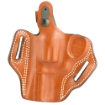 Picture of DeSantis Gunhide 001 - Thumb Break Scabbard - Belt Holster - 2 Belt Slots - No Tension Screw - Fits 3" S&W N Frame 24 - 624 - 629 - Right Hand - Tan Leather 001TA43Z0