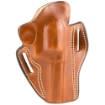 Picture of DeSantis Gunhide 002 - Speed Scabbard - Belt Holster - 2 Belt Slots - No Tension Screw - Fits 4" S&W N 25/27/29/629/357PD - S&W Classic Hunter - Ruger Redhawk - Colt Anaconda - Dan Wesson 44VH - Right Hand - Tan Leather 002TA44Z0