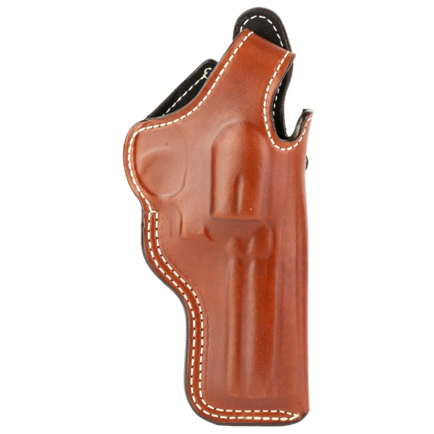 Picture of DeSantis Gunhide 016 - Dual Angle Hunter - Belt Holster - Fits S&W L Frame 4" - Right Hand - Tan Leather 016TC34Z0