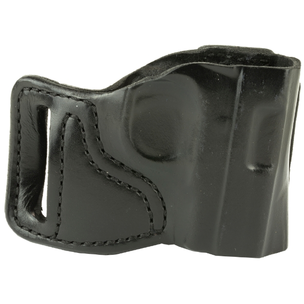 Picture of DeSantis Gunhide 115 E-Gat Slide Belt Holster - Right Hand - Black Leather - Fits Sig Sauer P238 - Springfield 911 115BAP6Z0