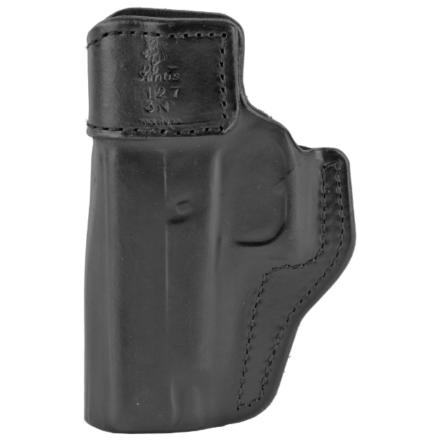 Picture of DeSantis Gunhide 127 - Inside Heat - Inside Waistband Holster - Fits Glock 48 - Right Hand - Black Leather 127BA3NZ0