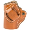 Picture of DeSantis Gunhide 155 Criss-Cross - Belt Holster - Right Hand - Tan Leather - Fits Glock 43/43X 155TA8BZ0