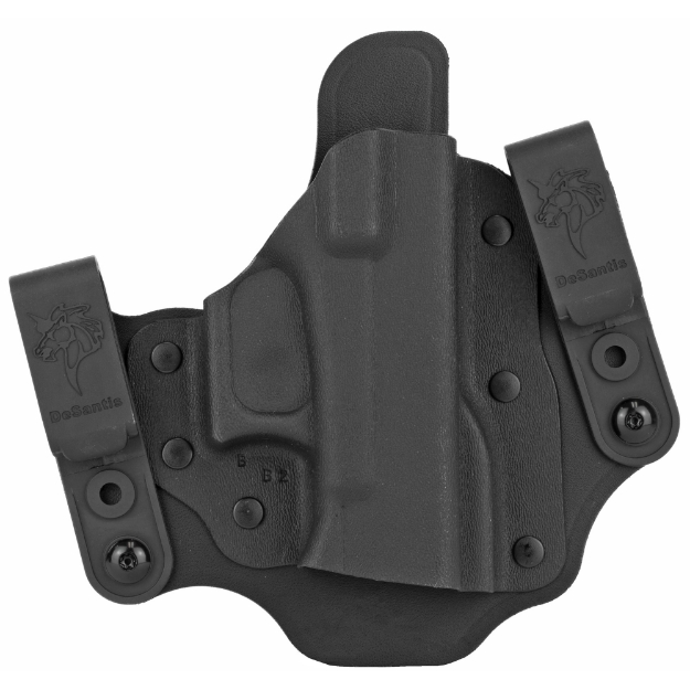 Picture of DeSantis Gunhide 176 - Intruder 2.0 Holster - FitsGlock 17/19/22/23/26/27/36/17 Gen5/19 Gen5/19x/45  - Right Hand - Black Kydex 176KAB2Z0