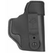 Picture of DeSantis Gunhide 179 - Sof-Tuck 2.0 Inside Waistband Holster - Fits Glock 26/27/33 - S/A XDS 3.3" - Walther PPS/PPS M2/PK380 - S&W M&P CPT 9/40 - CZ 2075RAMI - Taurus PT111/PT140 G2 MIL - Right Hand - Black Suede Leather 179BAE1Z0