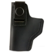 Picture of DeSantis Gunhide Insider Inside The Pant Holster - Fits Glock 19/19x/36/45/48 - Taurus 24/7 - Springfield XD - Sig P229/P239/P320XCompact - Left Hand - Black Leather 031BBB6Z0