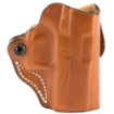 Picture of DeSantis Gunhide Mini Scabbard Belt Holster - Fits Glock 43/43X - Right Hand - Tan Leather 019TA8BZ0