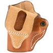 Picture of DeSantis Gunhide Mini Scabbard Belt Holster - Fits Glock 43/43X - Right Hand - Tan Leather 019TA8BZ0