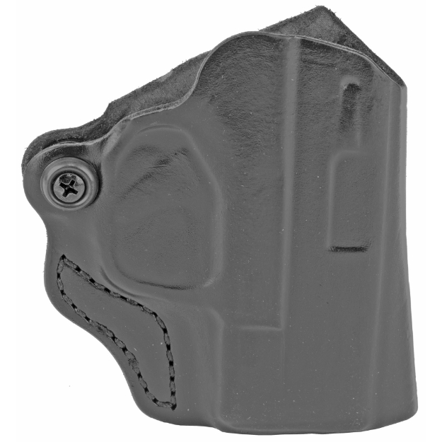 Picture of DeSantis Gunhide Mini Scabbard Belt Holster - Fits Springfield Hellcat - Right Hand - Black Leather 019BA9PZ0