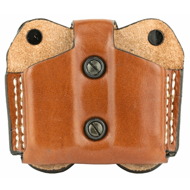 Picture of DeSantis Gunhide Double Magazine Pouch - Single Stack 380 - Ambidextrous - Tan Leather A01TJBBZ0