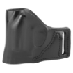 Picture of DeSantis Gunhide E-GAT Slide Belt Holster - Fits J-Frame 2.25" - Bodyguard .38 - Ruger LCR - Left Hand - Black Leather 115BB02Z0