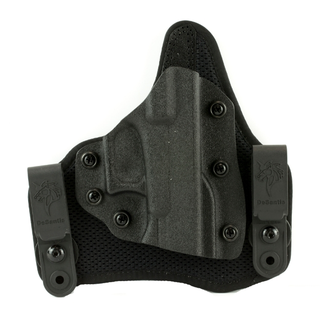 Picture of DeSantis Gunhide Infiltrator Air - Inside The Pant Holster - Black Leather / Kydex - Right Hand - Fits Glock 17/19/19X,22/23/36 M78KAB2Z0