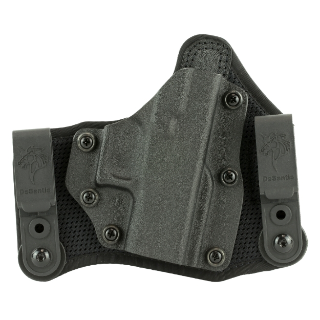 Picture of DeSantis Gunhide Infiltrator Air - Inside The Pant Holster - Black Leather / Kydex - Right Hand - Fits Glock 43/43X M78KA8BZ0